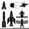 Rocket Cartoon Clipart Image
