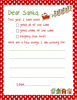 Free Santa Letter Clipart Image