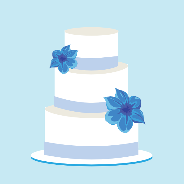 Wedding Cake Clip Art clip art