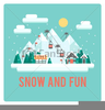 Ski Resort Clipart Image