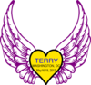 Wings N Heart Clip Art