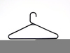 Wire Coat Hanger Clipart Image