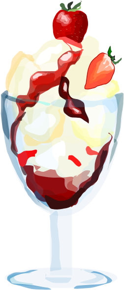 clipart ice cream sundae - photo #17