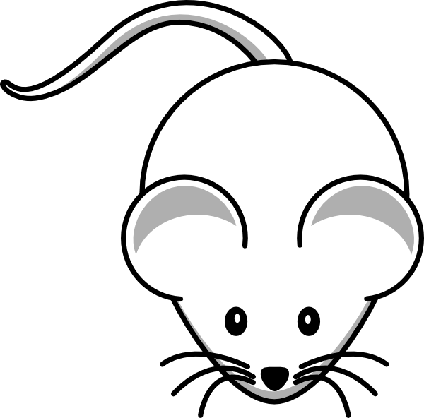 mouse clip art outline - photo #2