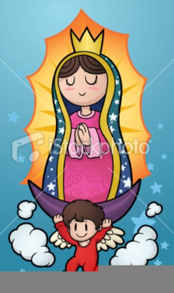 Virgin Mary Cartoon | Free Images at  - vector clip art online,  royalty free & public domain