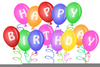 Clipart Birthday Balloons Image