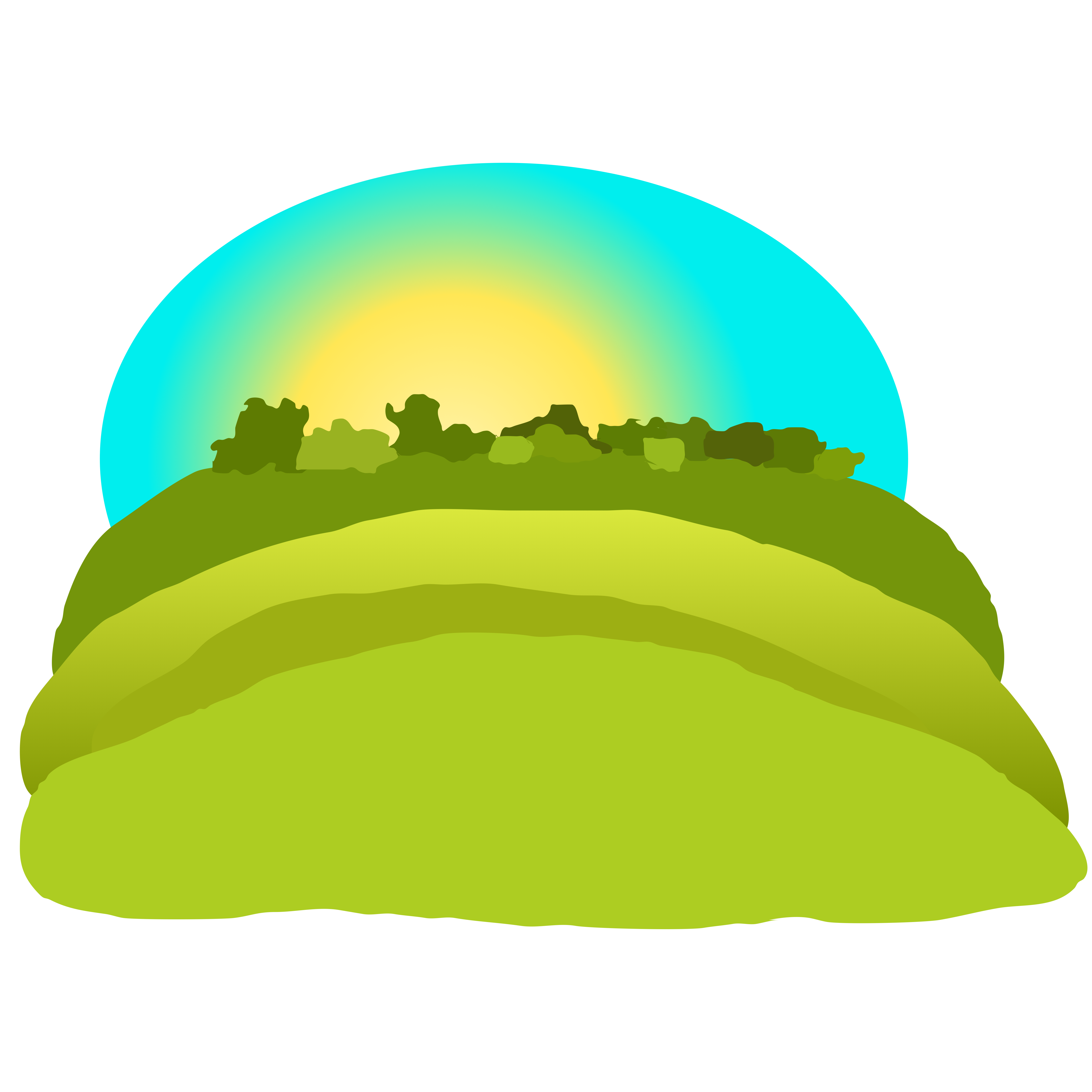 green hills clipart - photo #12