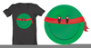 Ninja Turtle Smiley Image