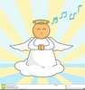 Singing Angel Clipart Image
