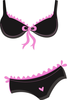 Lingerie Shower Clipart Image