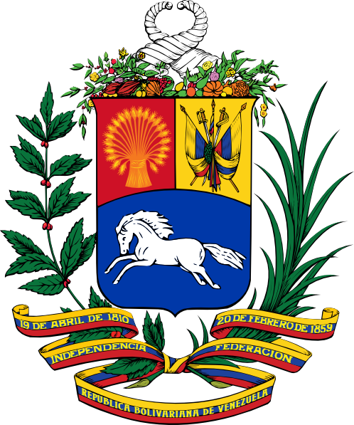 Coat Of Arms Of Venezuela clip art