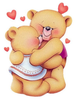 Free Clipart Bear Hug Image