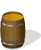 Wooden Barrel Clip Art