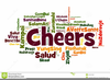 Christmas Cheers Clipart Image