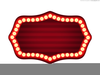 Theater Lights Clipart Image