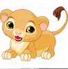 Cougar Cub Cartoon Clipart Image