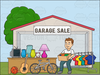 Clipart Garage Sale Cartoons Image