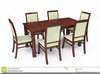 Clipart Dining Table Chairs Image