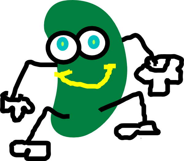 Green Jelly Bean Clip Art at Clker.com - vector clip art online