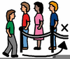 Students In A Line Clipart Image