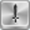 Free Silver Button Sword Image