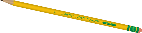 yellow pencil clipart - photo #18