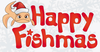 Christmas Fish Clipart Image