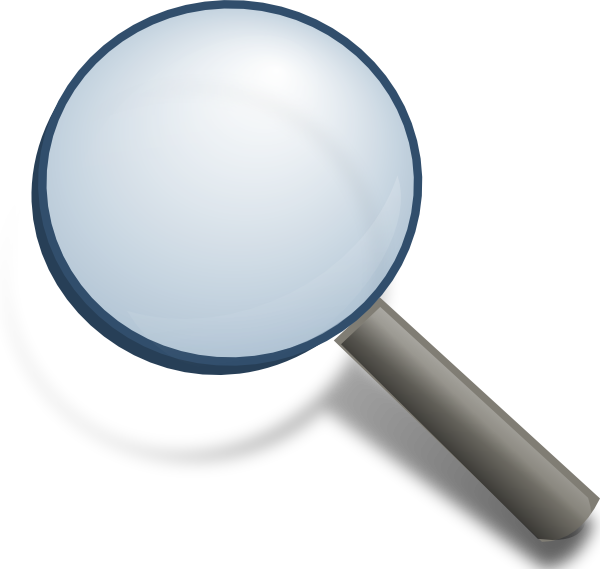 free clipart images magnifying glass - photo #9