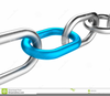 Single Chain Link Clipart Image