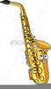 Saxophone Vector Clipart Image