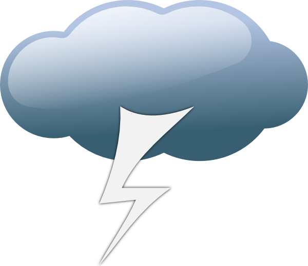 thunderstorm weather symbol