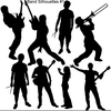 Bluegrass Fiddler Clipart Image