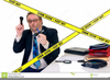 Crime Scene Investigator Clipart Image