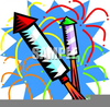 Fireworks Rockets Clipart Image