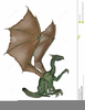 Green Dragon Clipart Image