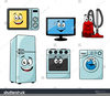 Animated Fridge Clipart Image