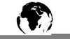 Planet Earth Clipart Black White Image