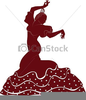 Free Flamenco Dancer Clipart Image