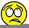 Worried Face Clipart Image