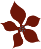 Sutrannu Red Flower Clip Art