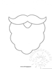Santa Clause Beard Clipart Image
