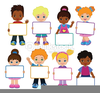 Kids Meeting Clipart Image