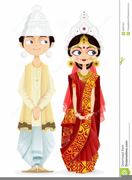 Bengali Wedding Clipart Free Download | Free Images at Clker.com