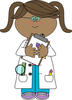 Kids Scientist Clipart Image