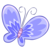 Blue Butterfly X Image