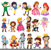 Story Book Character Clipart Image