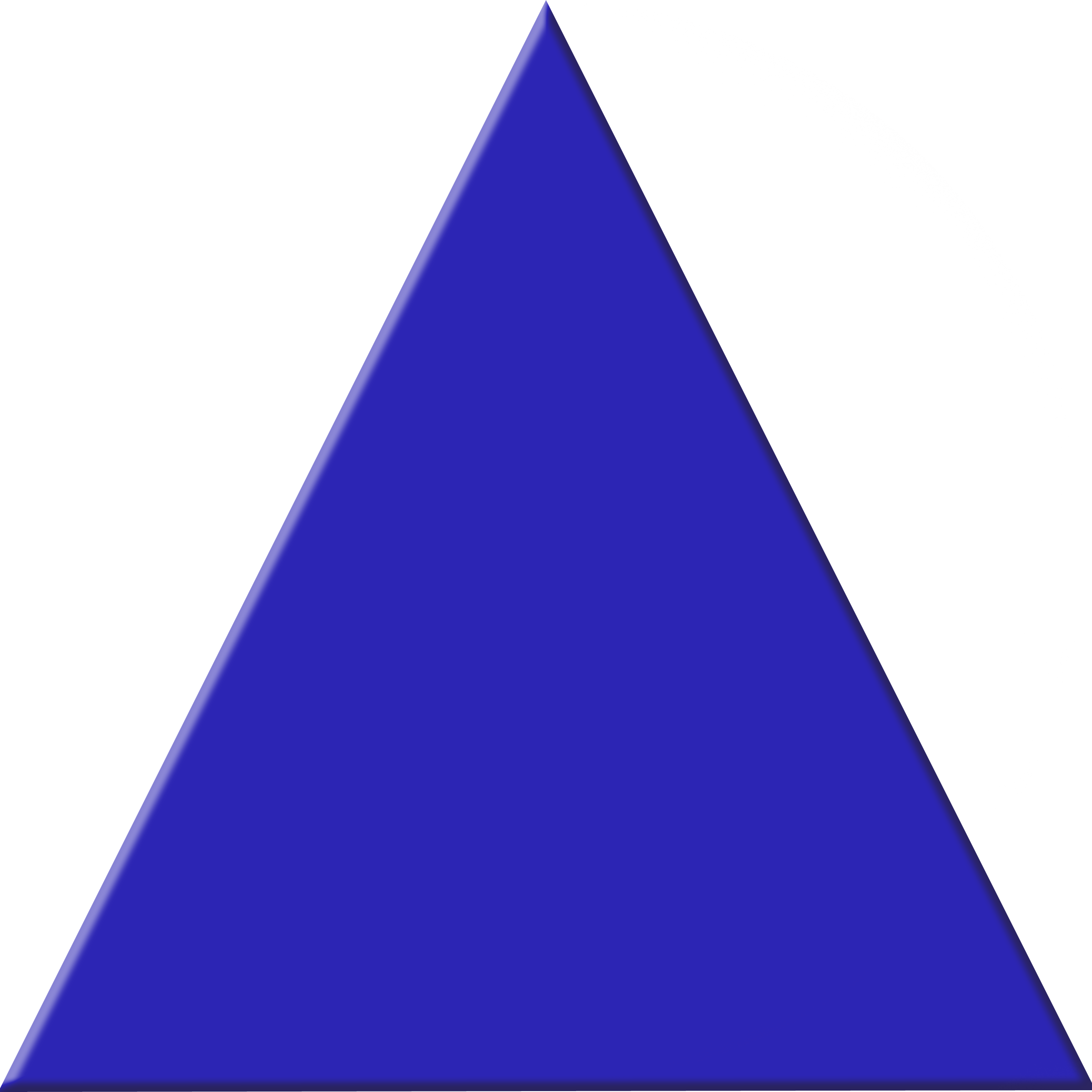   triangle blue 