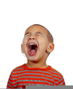 Free Clipart Screaming Child Image