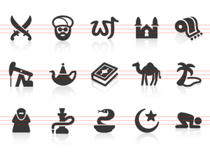 0089 Middle East Icons Image