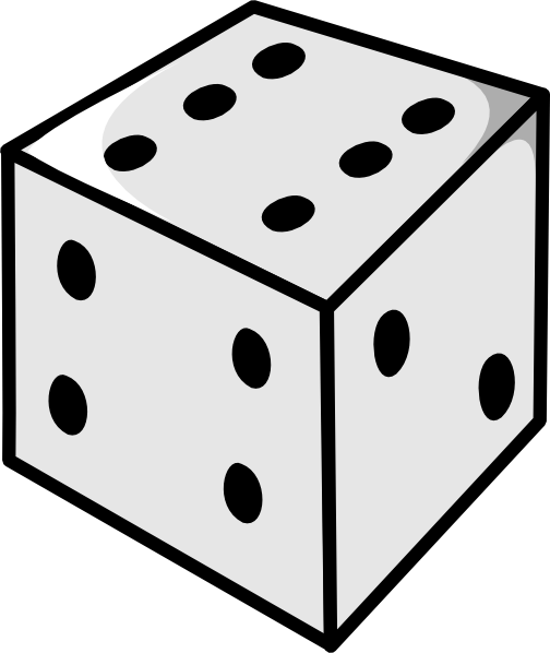 clipart of dice - photo #6